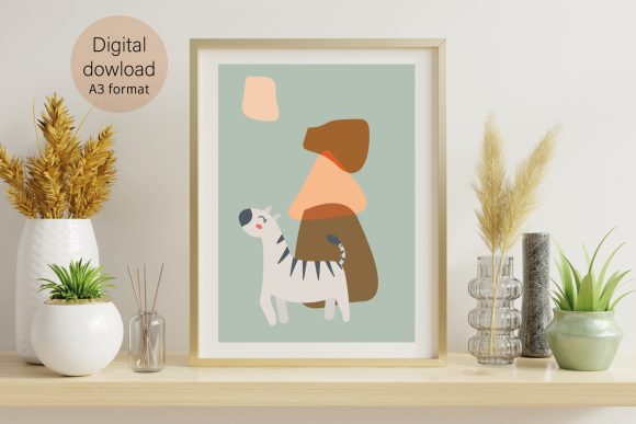 Adorable Safari Charm: The Baby Zebra Poster for Instant Nursery Style