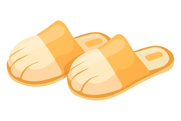 Animal Foot Slippers Cartoon Icon: Fluffy Design Asset Unleashed