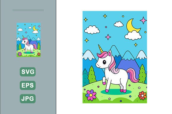 Animal Vector Landscape Background: Elevate Your Creative Projects