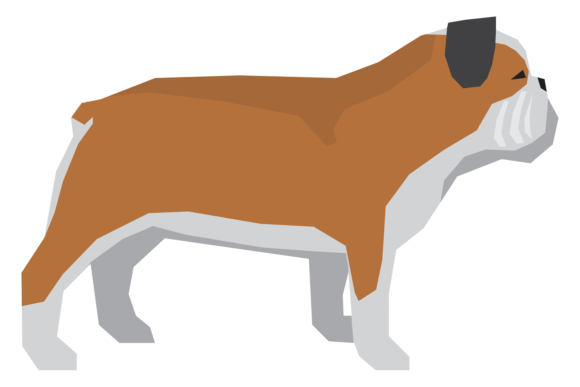 Bulldog Side View: A Bold Icon for Your Brand