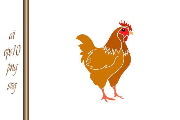 Chick Icon Doodle Easter Animal Stencil: A Playful Design Asset