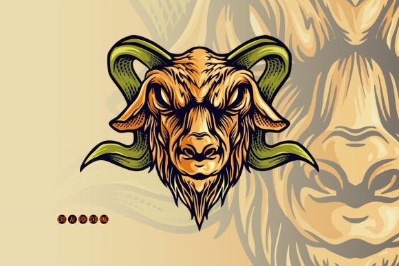 Goat Head Vintage Animal Illustrations: A Designer's Guide