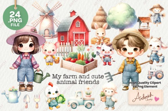 My Farm and Cute Animal Friends: A Designer's Delightful Asset