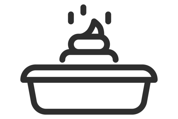 Pet Toilet Line Icon: A Playful Brand Asset