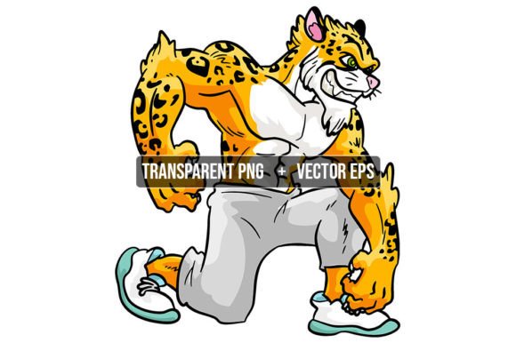 Unleashing the Power of the Jaguar Leopard Animal Mascot