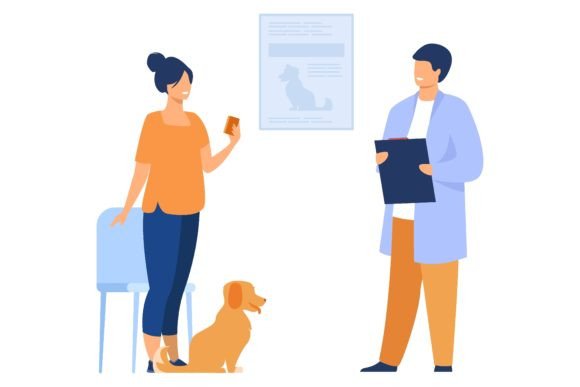 Visualizing the Human-Animal Bond: Veterinary and Animal Care Concept